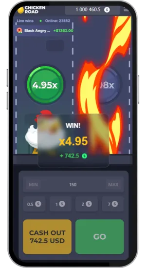 Big Win x4.95 Multiplier Hit