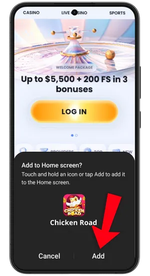 Chicken Road download app shortcut