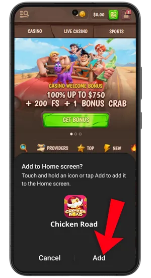 Chicken Road download app shortcut