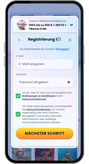 Konto erstellen