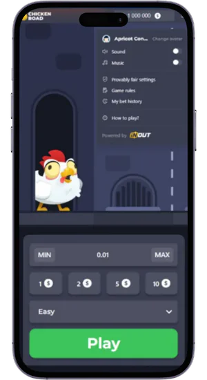 Chicken Road bet limits screen
